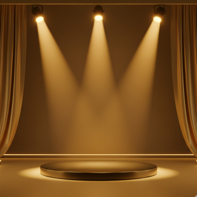Stage Spotlight Background Template | PosterMyWall