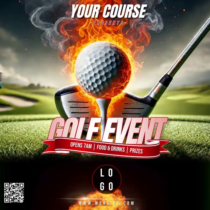 Golf ad design template | PosterMyWall