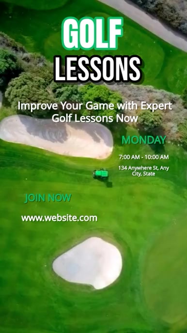 Golf advert template | PosterMyWall