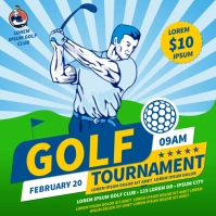 GOLF BANNER Instagram-Beitrag template