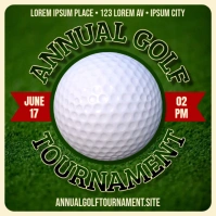 GOLF BANNER Instagram Post template