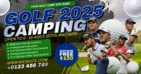 Golf Camp Ads Facebook Event Cover template