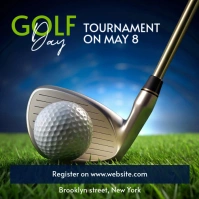 Golf day Instagram Post template