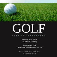 Golf Instagram 帖子 template