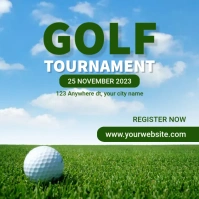 golf Instagram Post template