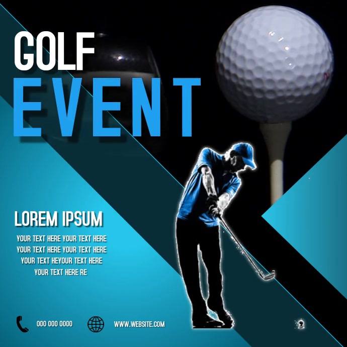 Copy of GOLF EVENT TEMPLATE | PosterMyWall