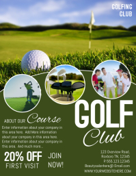 golf poster templates postermywall