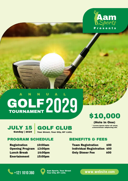 14+ Free Golf Twitter Post Templates | PosterMyWall