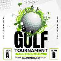 Green Golf Country Club Instagram Post Template | PosterMyWall