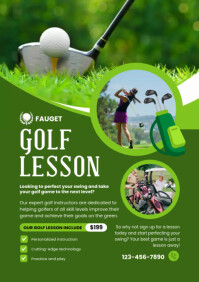 Golf Lesson Structure Golf Lessons Template | PosterMyWall
