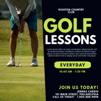 Green Golf Country Club Instagram Post Template | PosterMyWall