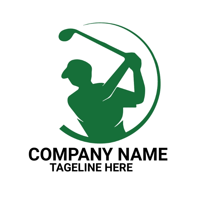 Gsof Logo golf logo Template | PosterMyWall