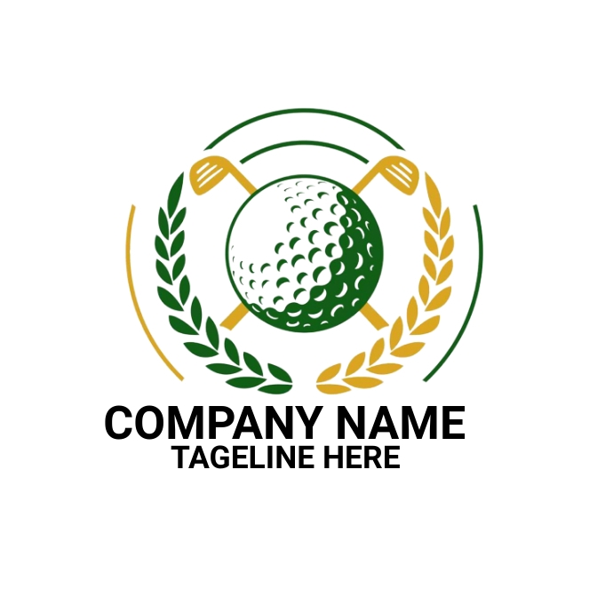 Gsof Logo golf logo Template | PosterMyWall