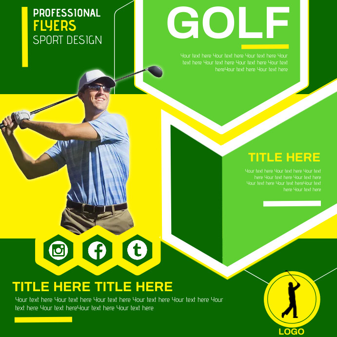 GOLF POSTER FREE TEMPLATE PosterMyWall