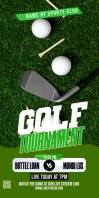 Golf Roll Up Banner template