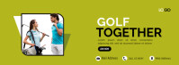 GOLF TOGETHER facebook cover template
