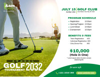 Golf Tournament Ad Template | PosterMyWall