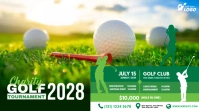 Golf Tournament Ad Publicación de Twitter template