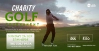 Golf Tournament Ad Template Immagine condivisa di Facebook