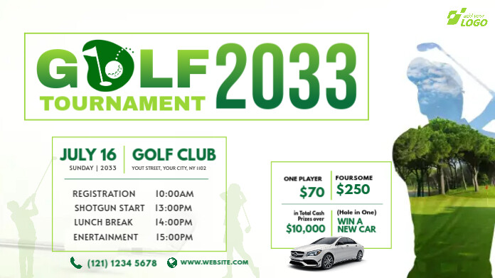 Golf Tournament Ad Template | PosterMyWall