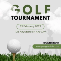 Golf Tournament Instagram Post template