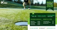 Golf Tournament Facebook Shared Image template