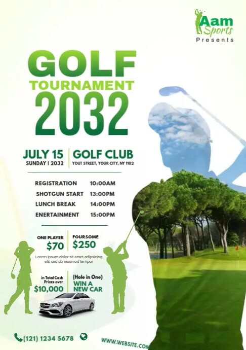 Golf Tournament Template | PosterMyWall