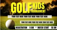 Golf Tournament ภาพที่แชร์บน Facebook template