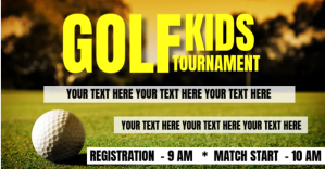 Golf Tournament Facebook 共享图片 template