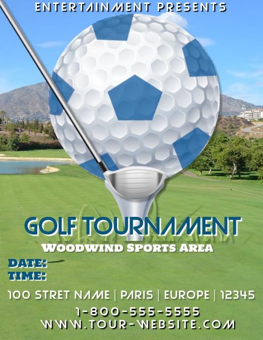 Golf Tournament Template PosterMyWall
