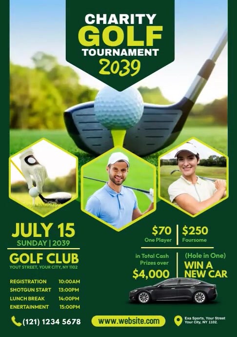Golf Tournament Flyer Template PosterMyWall Golf Tournament Flyer Template PosterMyWall