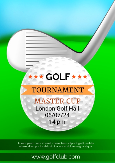 GOLF TOURNAMENT TEMPLATE PosterMyWall