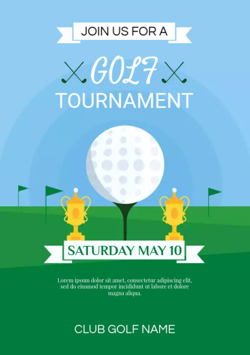 GOLF TOURNAMENT TEMPLATE | PosterMyWall