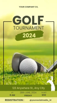 golf tournament template Indaba yaku-Instagram