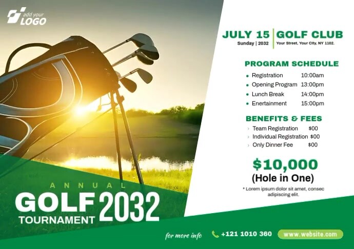 Golf Tournament Template | PosterMyWall