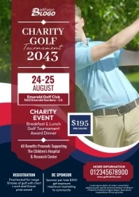 Golf Tournament Video Template A4