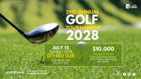 Golf Tournament YouTube Thumbnail template