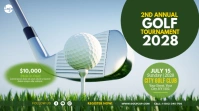 Golf Tournament YouTube Thumbnail template