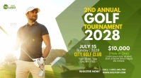Golf Tournament YouTube Thumbnail Template