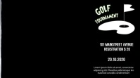 GOLF VIDEO TEMPLATE Digitale display (16:9)