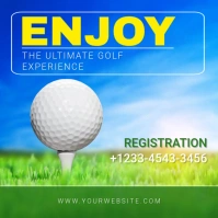 golf3 Instagram Post template