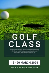golf6 Poster template