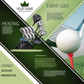 GOLFING EVENT AD SOCIAL MEDIA DIGITAL VIDEO Template | PosterMyWall