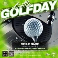 GOLFING EVENT AD SOCIAL MEDIA DIGITAL VIDEO template