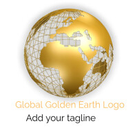 Golobal Logo Logotipo template