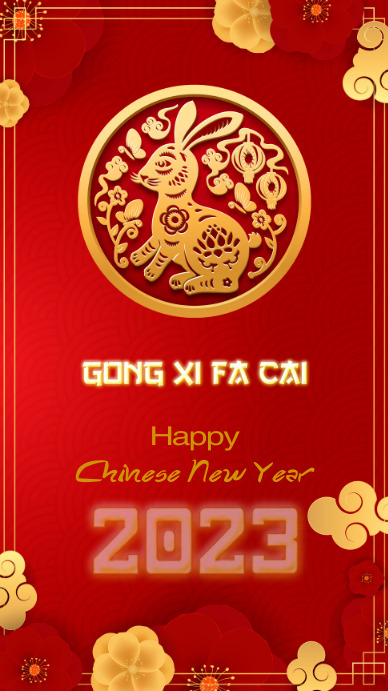 Gong Xi Fa Cai Instagram-Story template