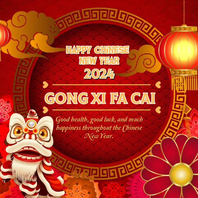 Gong Xi Fa Cai Template PosterMyWall
