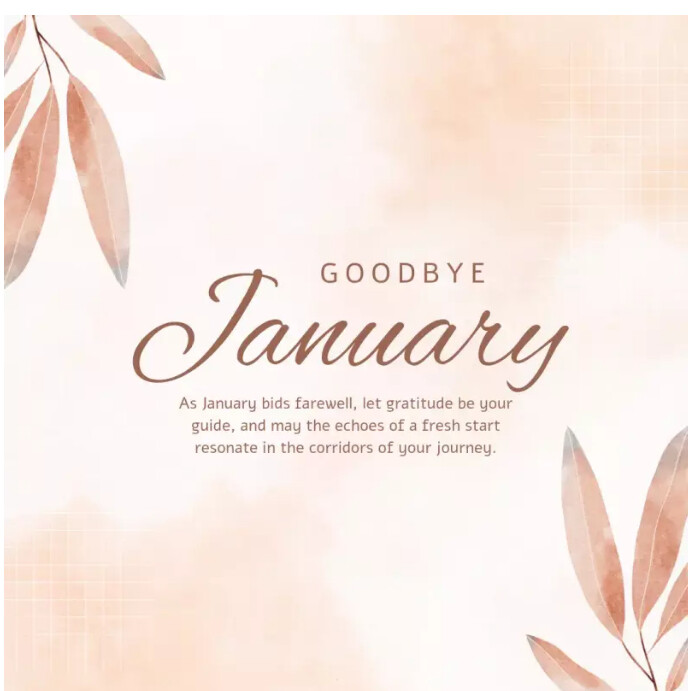 Getting Card Good by january template online getting card | PosterMyWall