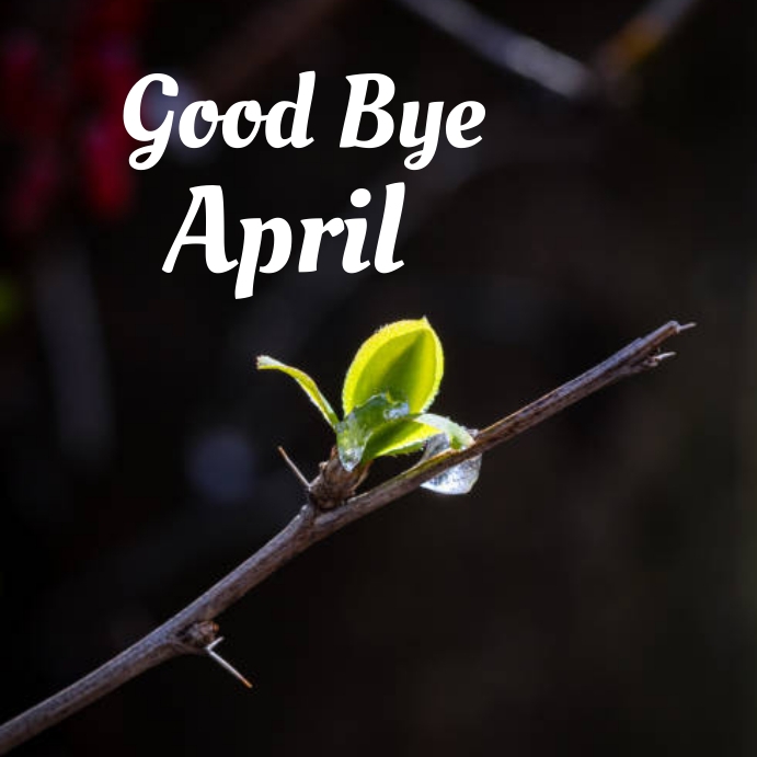 Image Good Riddance April Good bye April Template | PosterMyWall