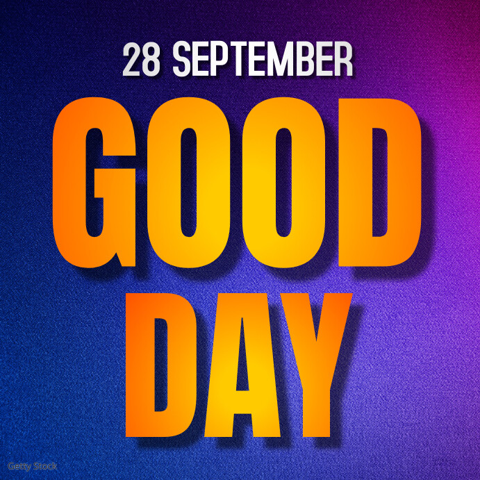 Good Day Sample good day Template | PosterMyWall